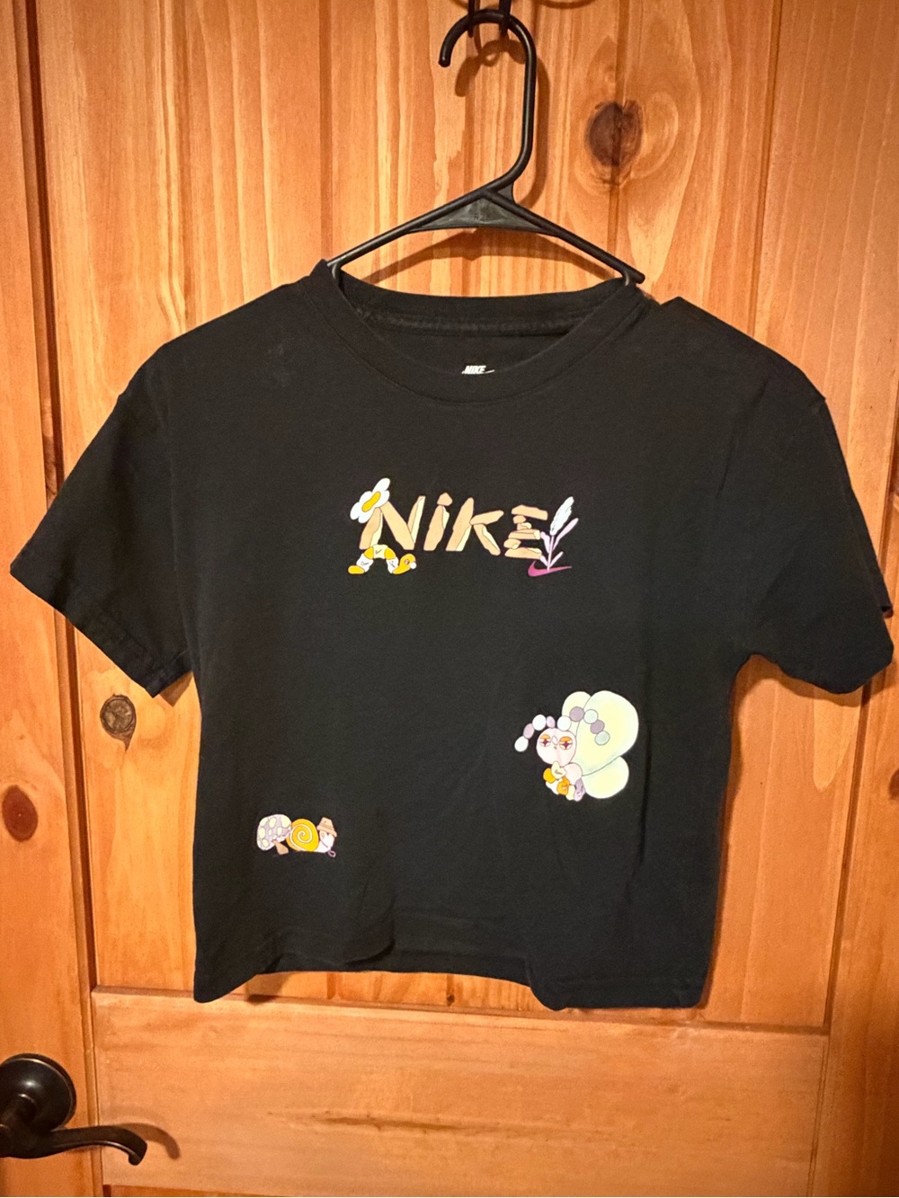 Nike Sportswear Seasonal Story Kids T-Shirt Loose Fit The Nike Butterfly Sz Med